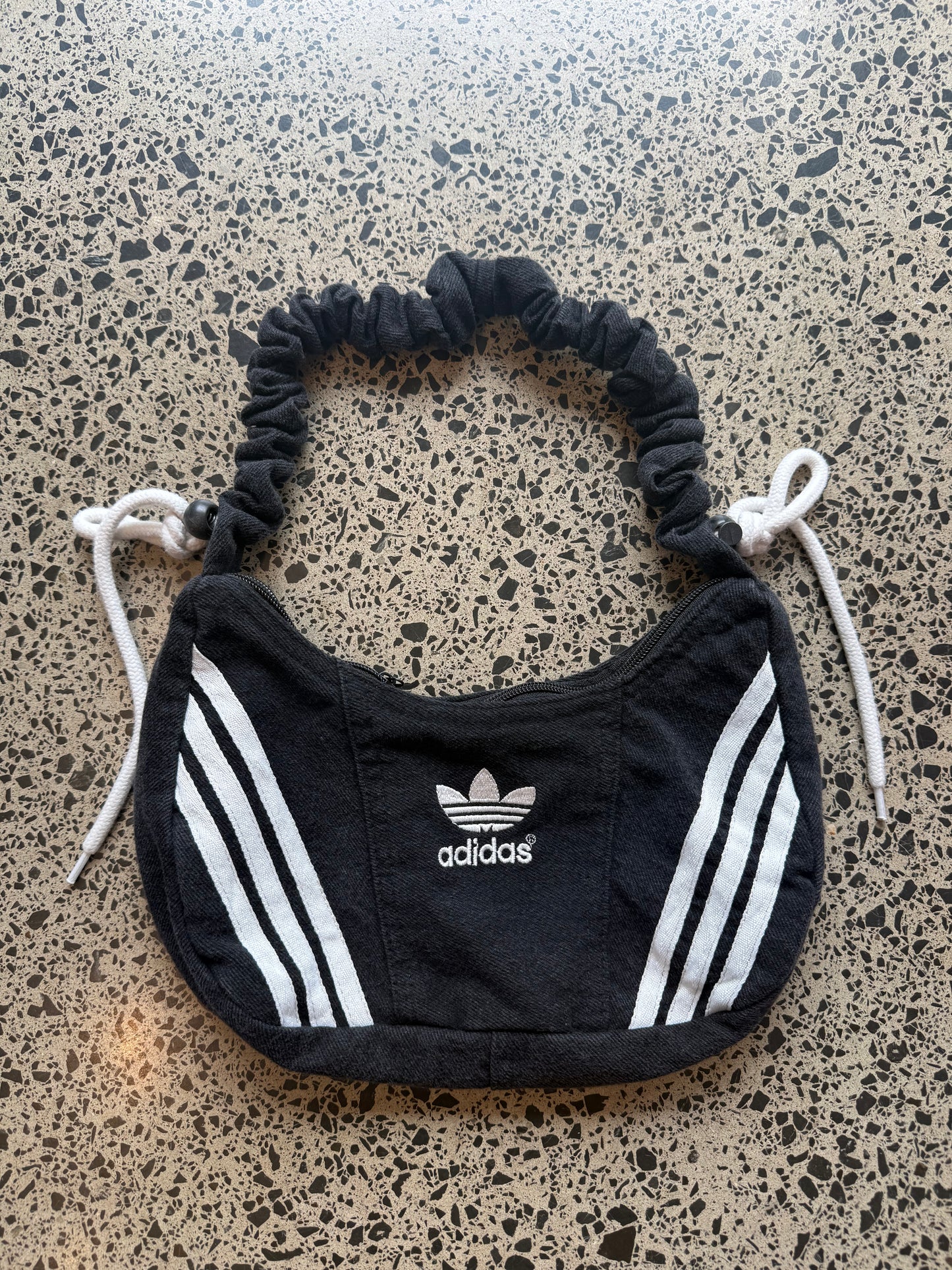 Black Rework Adidas Handbag