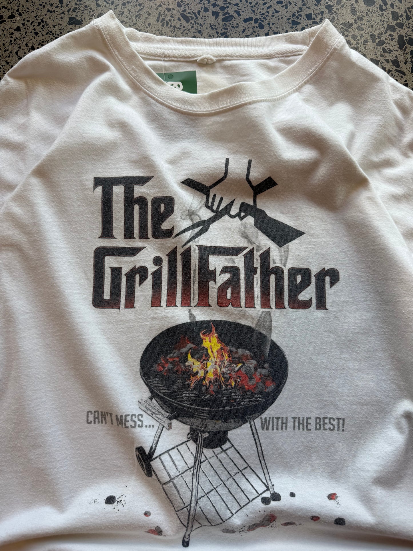 "The Grill Father" Graphic Tee - L