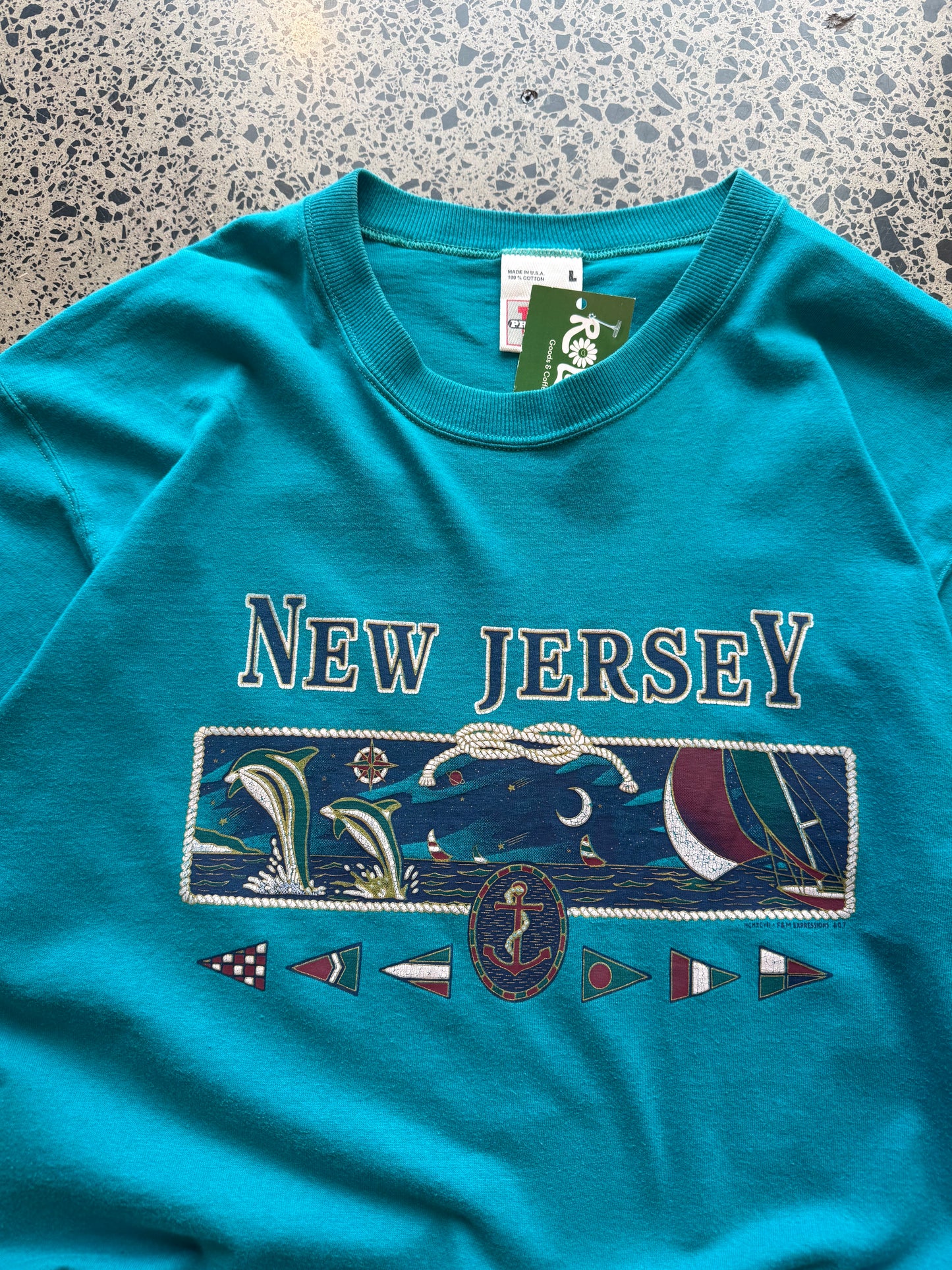 90's Wilson New Jersey Tee - L