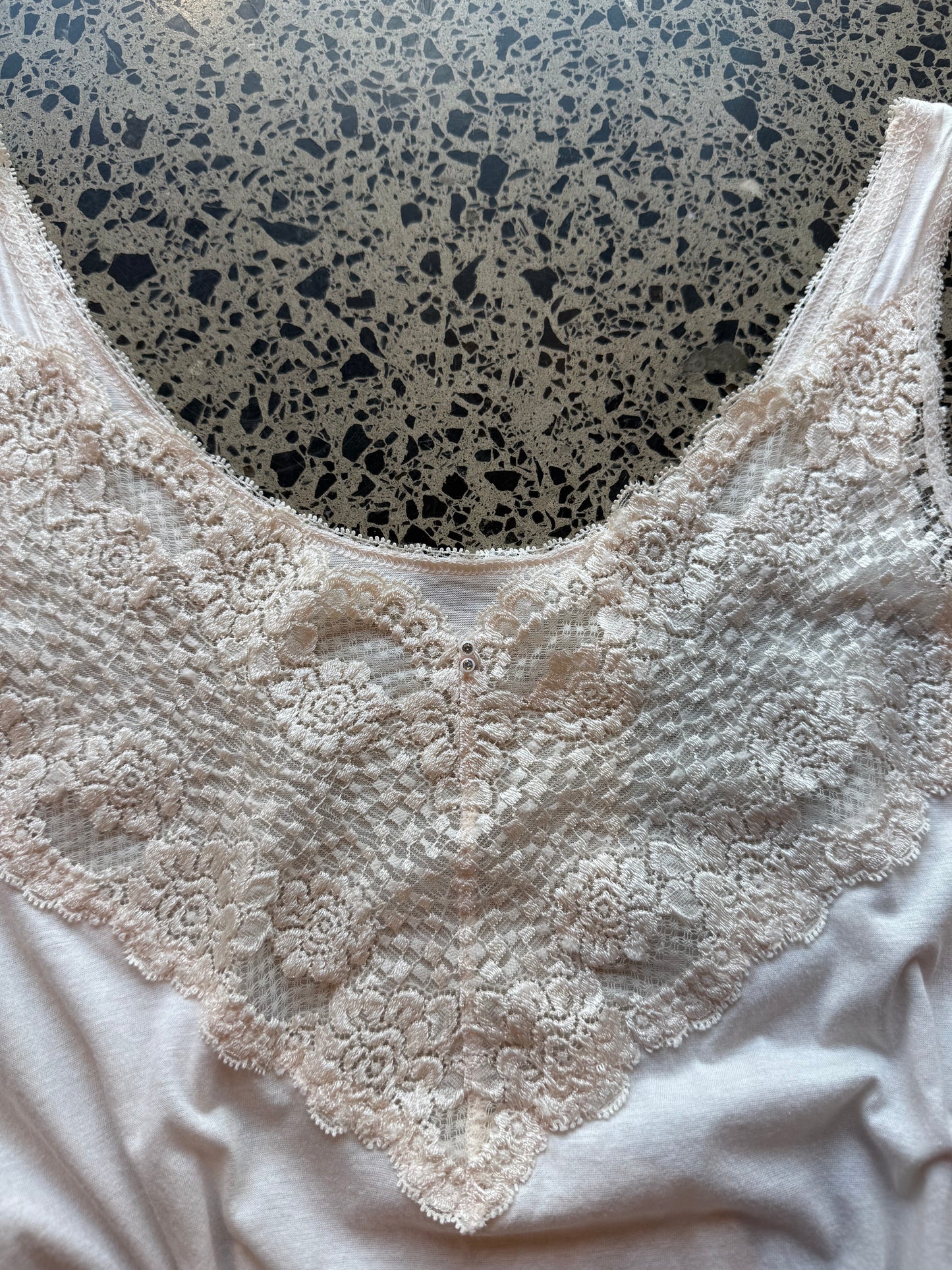 Light Pink Lacey Fairy Top - M