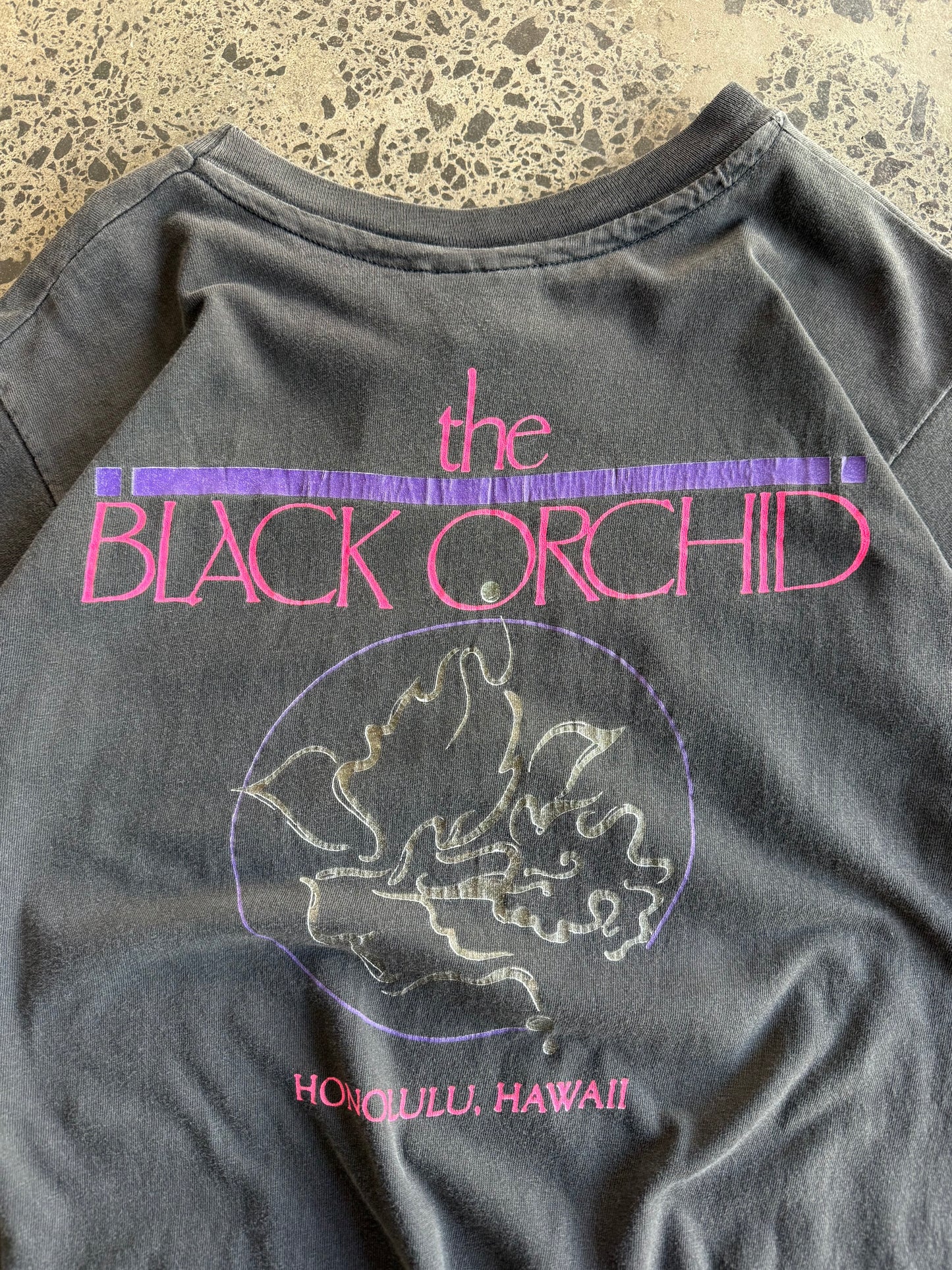 Black Orchid Graphic T-shirt - M