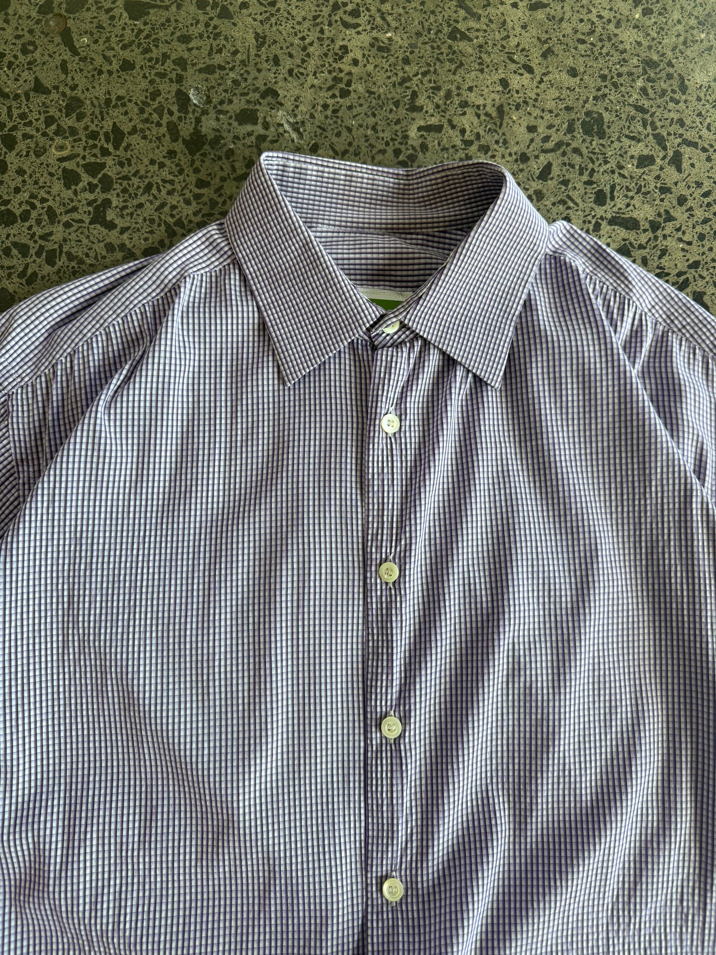 Luxury Prada Striped Button Up Shirt - L/XL