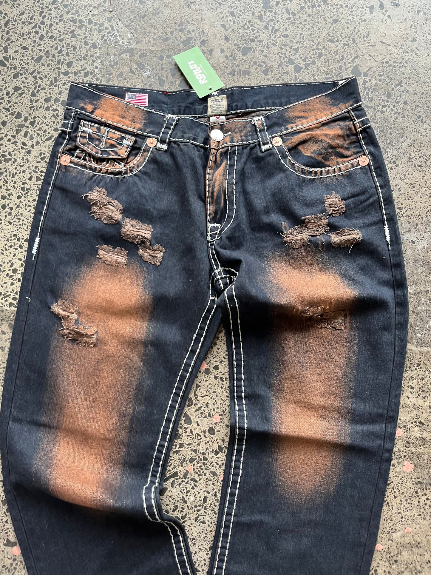 Dead Stock True Religion Jeans 40W x 35L (2XL)