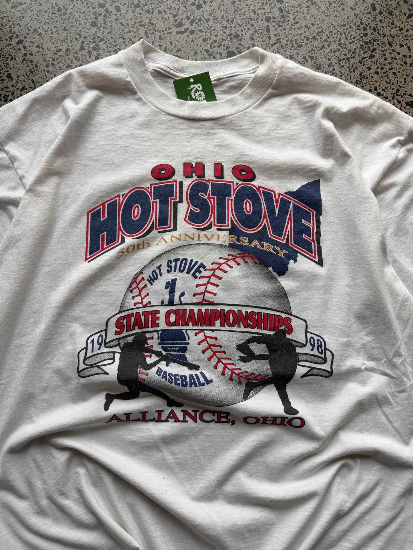 1998 Ohio State 'State Championship' Graphic Tee - XL