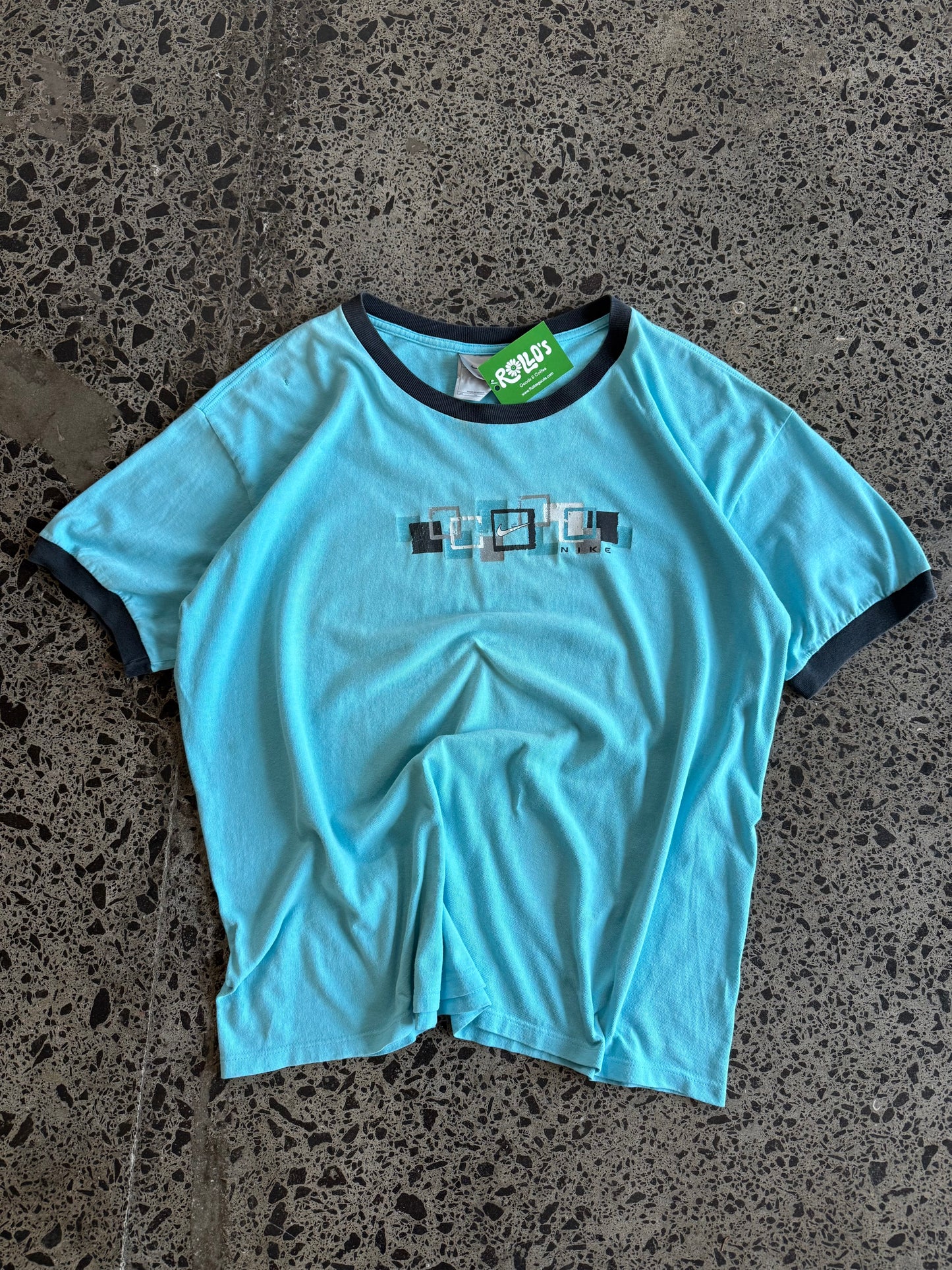 Baby Blue Nike T-shirt - 2XL