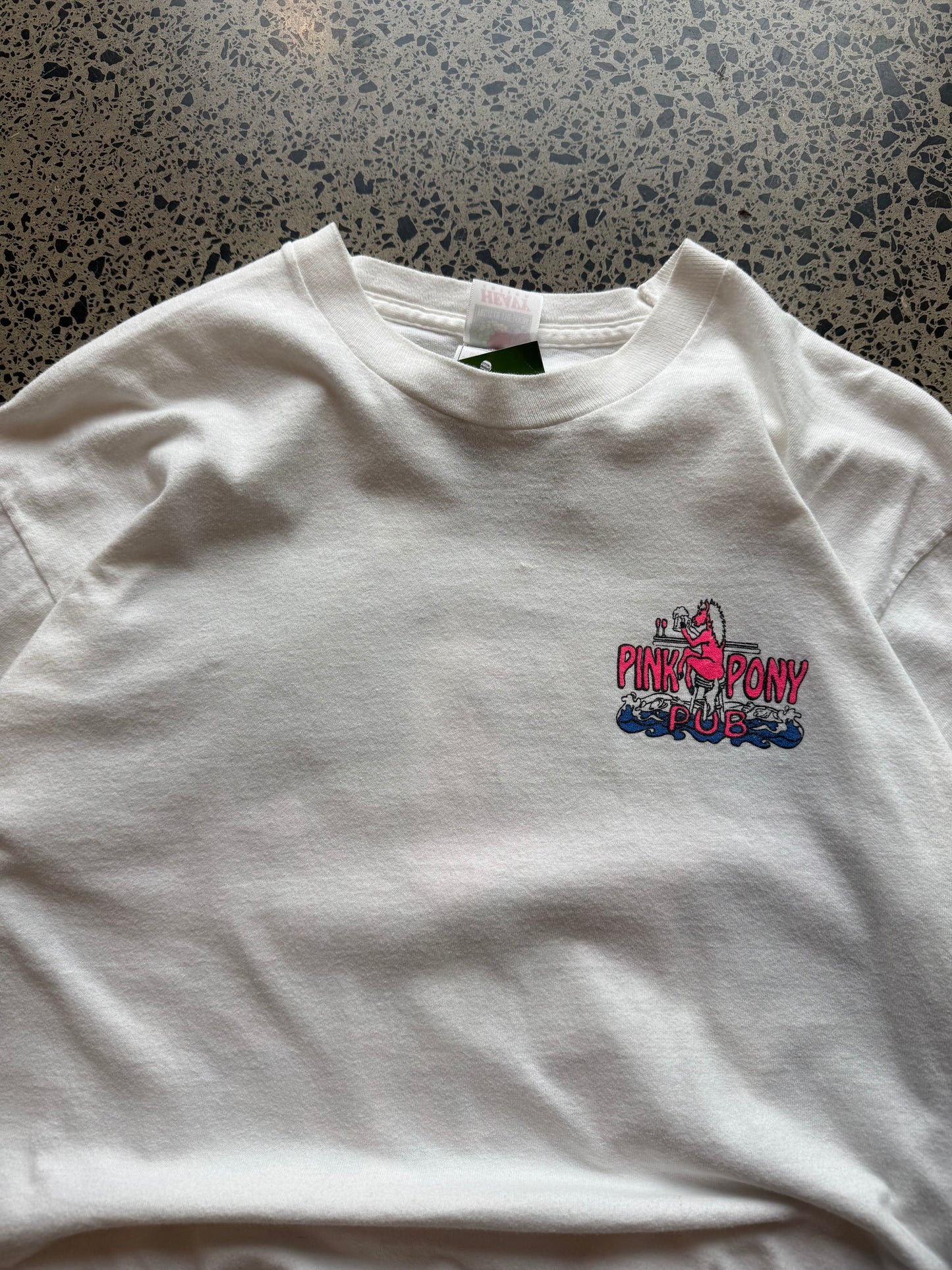 90's Pink Pony Pub Tee - L