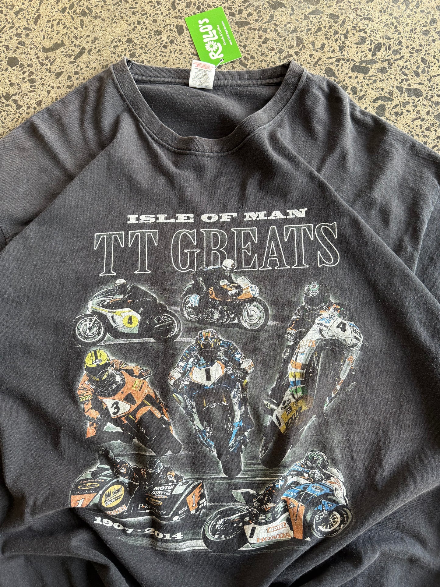 Isle Of Man TT Greats Graphic T-shirt - 3XL