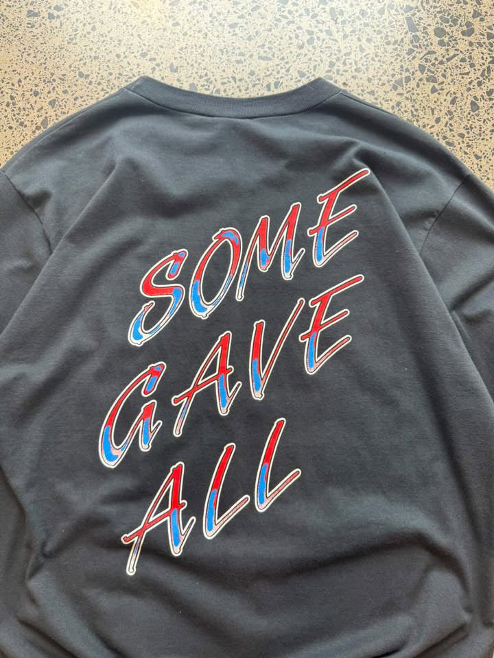 1992 Billy Ray Cyrus "Give it All" Concert T-Shirt - L