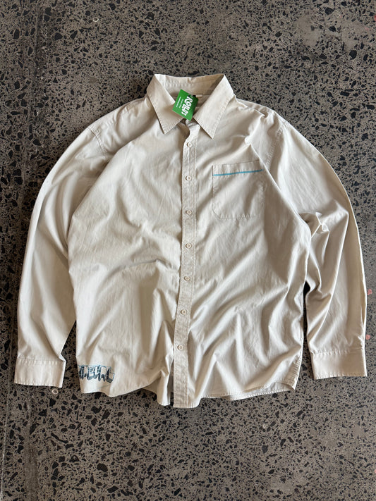2000's Ripcurl Button Up Shirt - 2XL