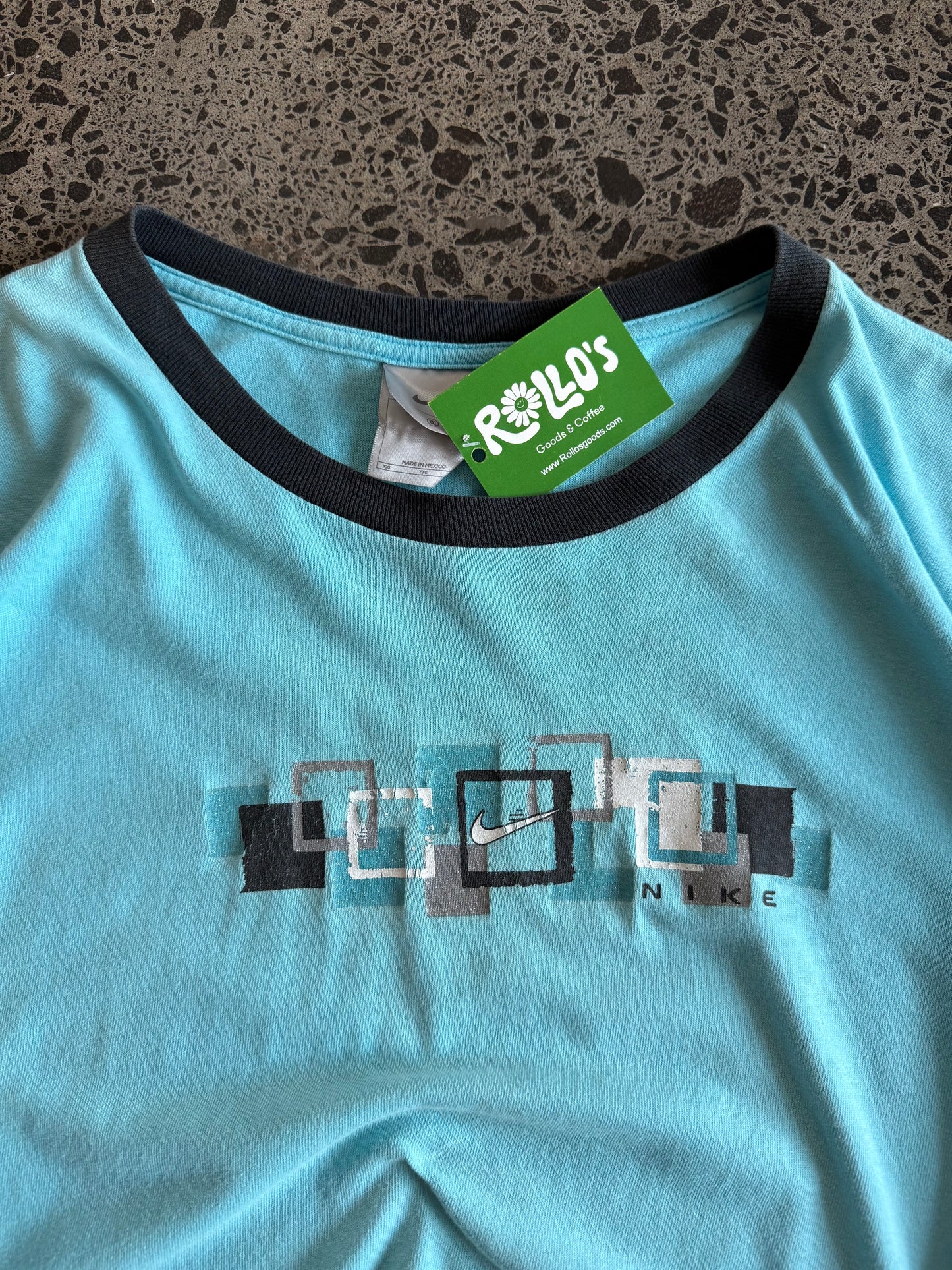 Baby Blue Nike T-shirt - 2XL