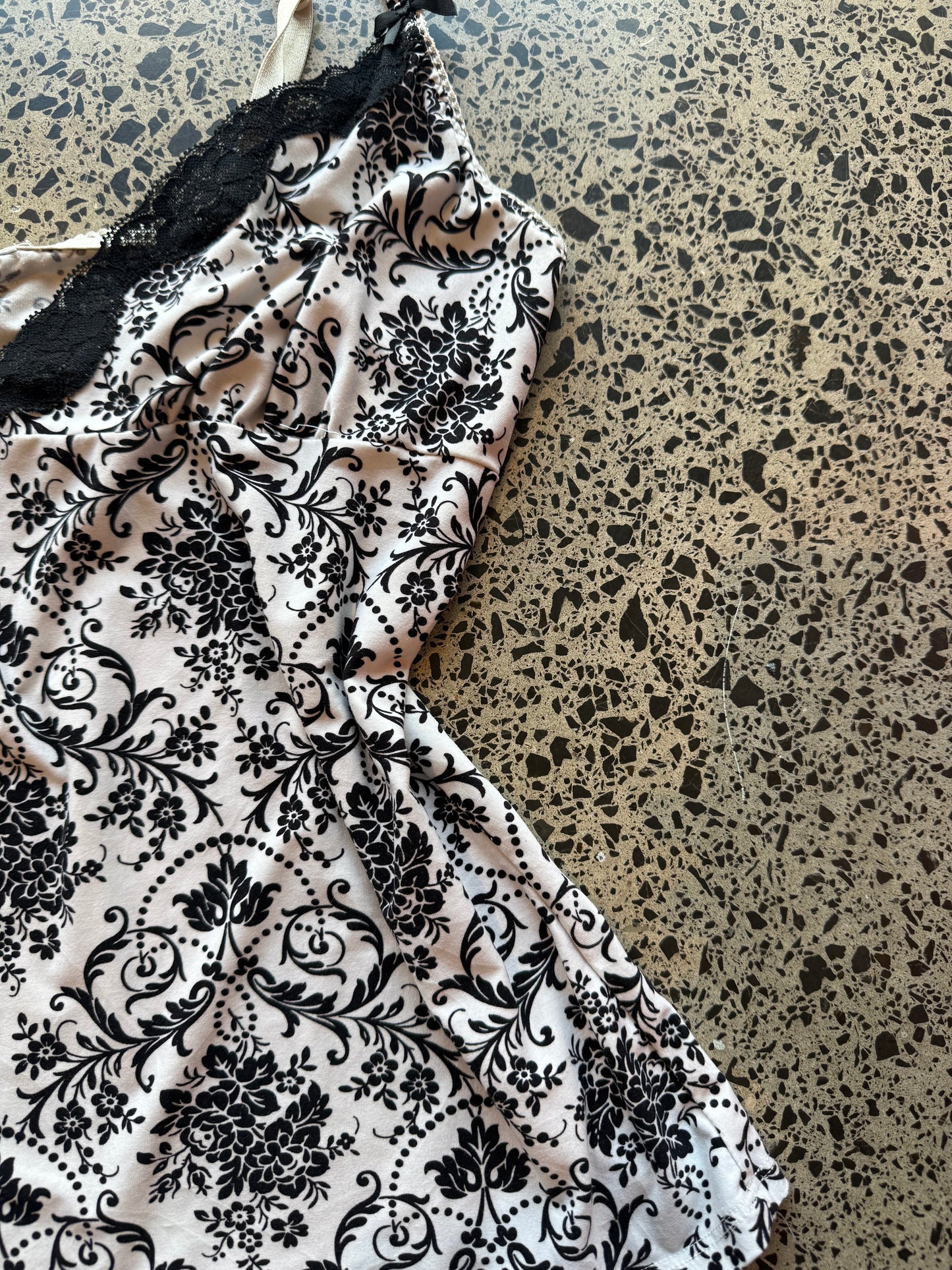 Floral Flowy Cami Top - M