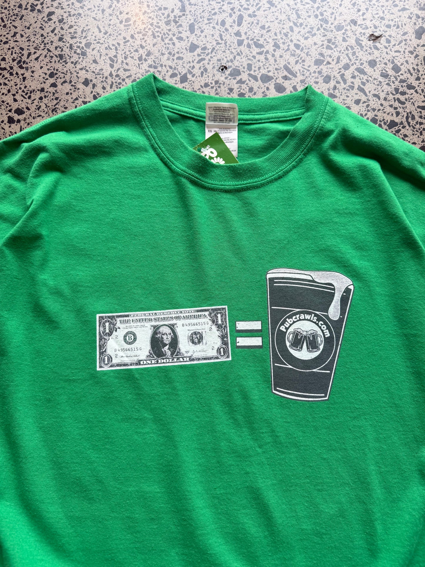 St. Patricks Leprechaun Graphic Tee - XL