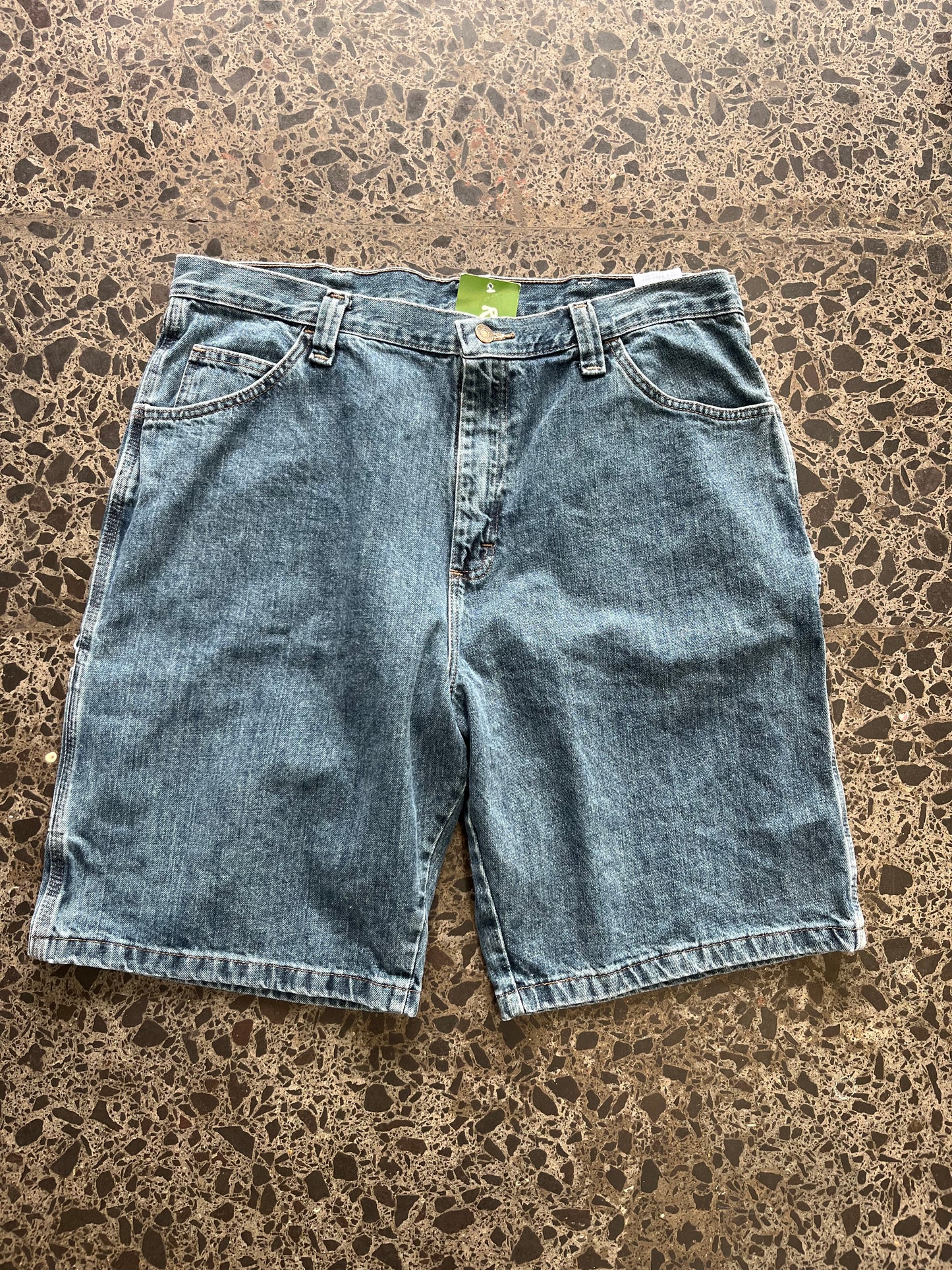 Wrangler Hazy Blue Denim Jorts - 36W