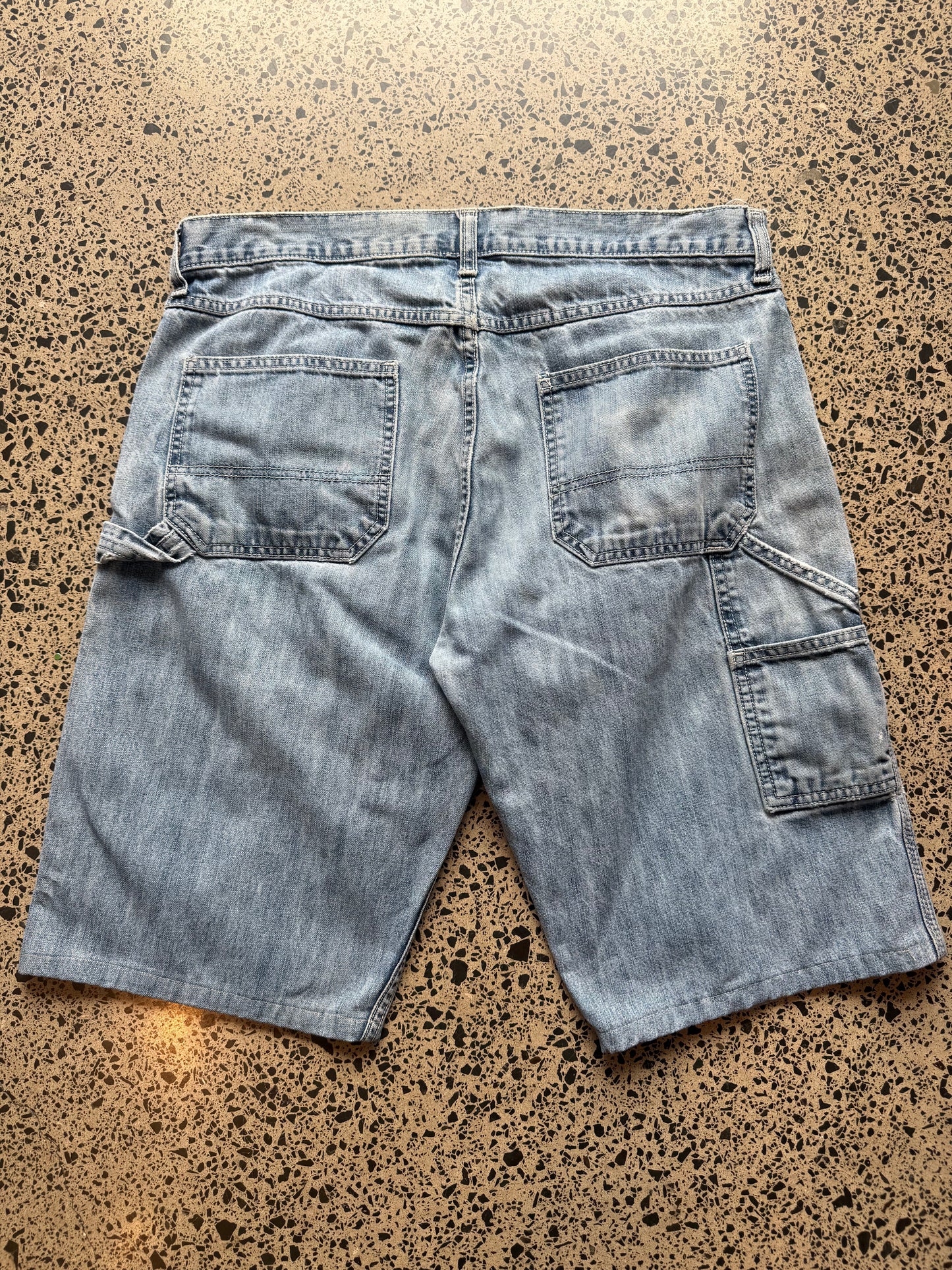 Light Blue Denim Jorts - 34W
