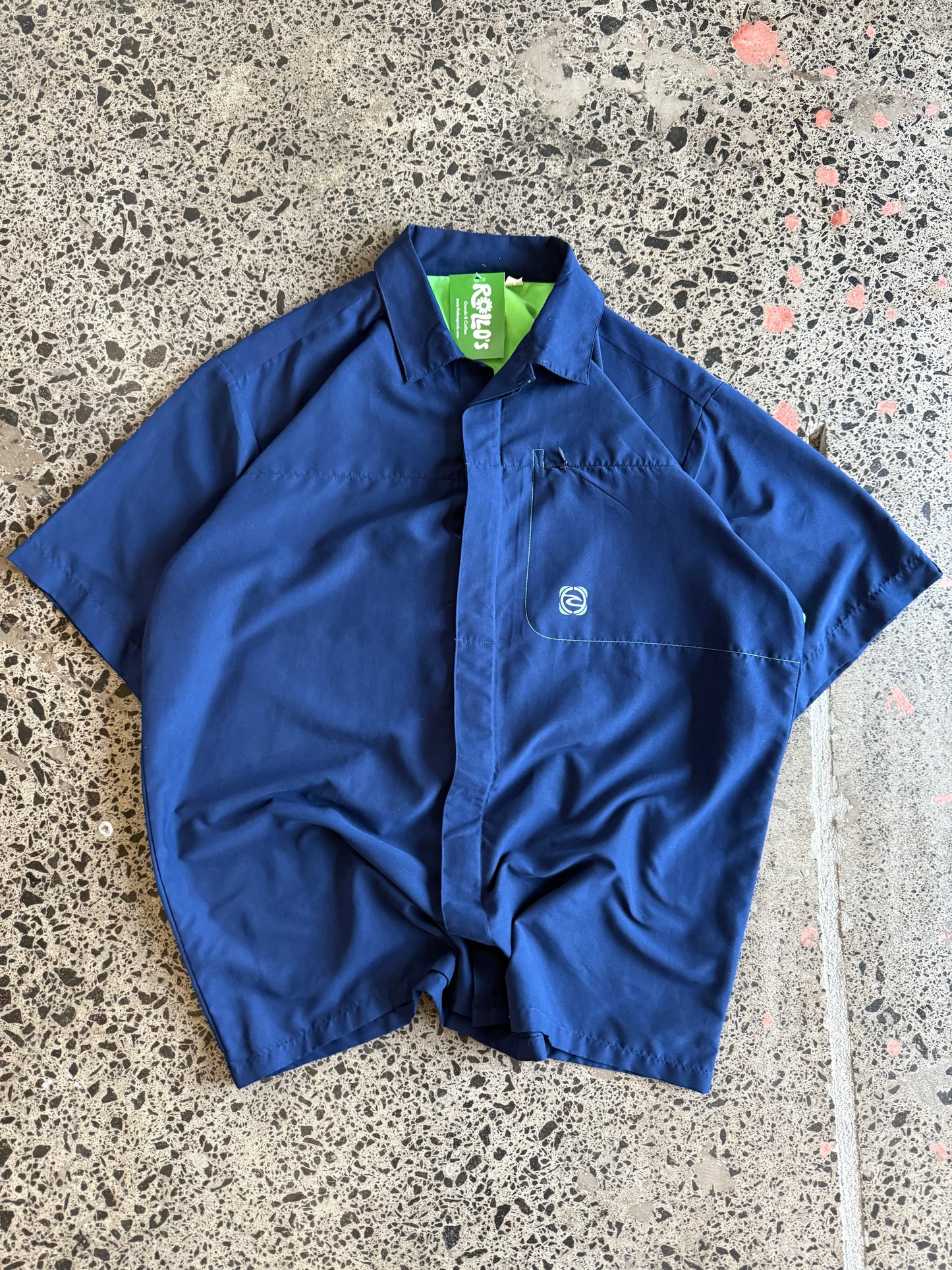 y2k Ripcurl Button Up Shirt - L