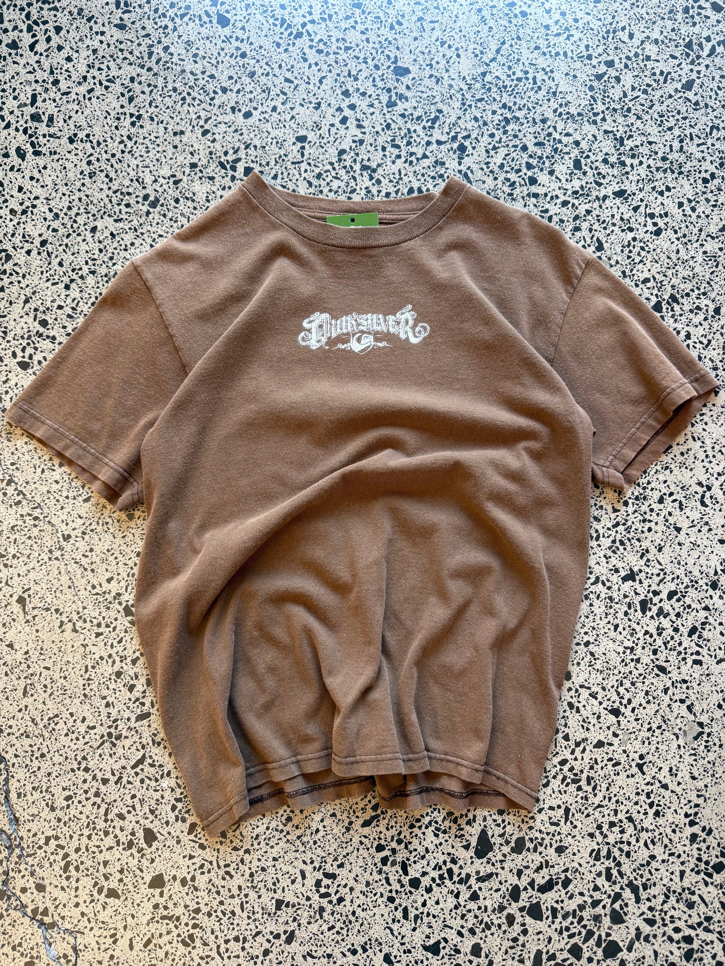 Y2K Quiksilver Logo T-shirt - M