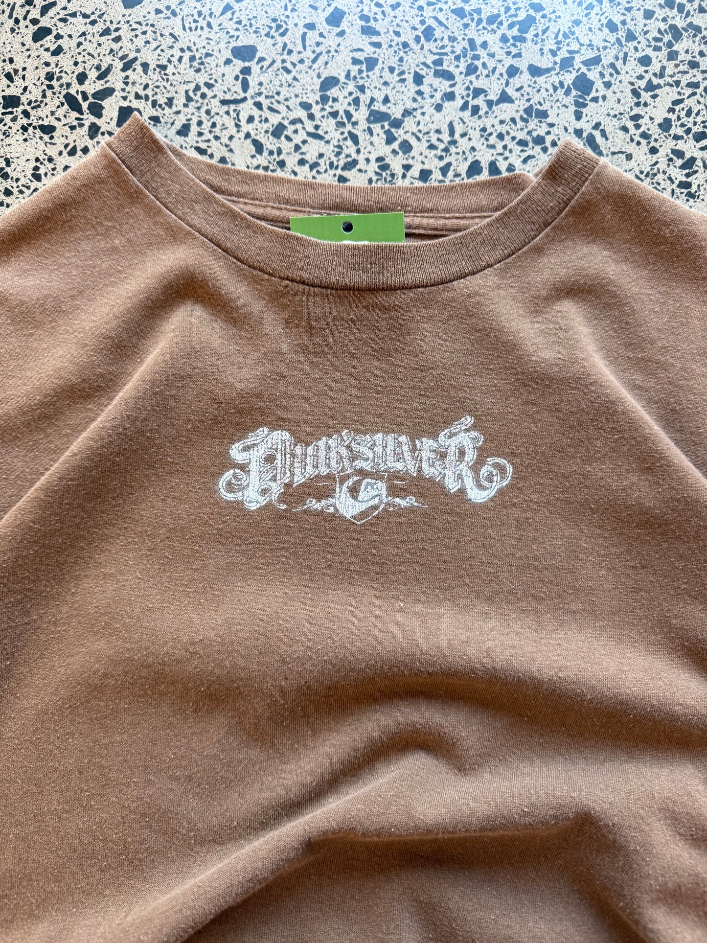 Y2K Quiksilver Logo T-shirt - M
