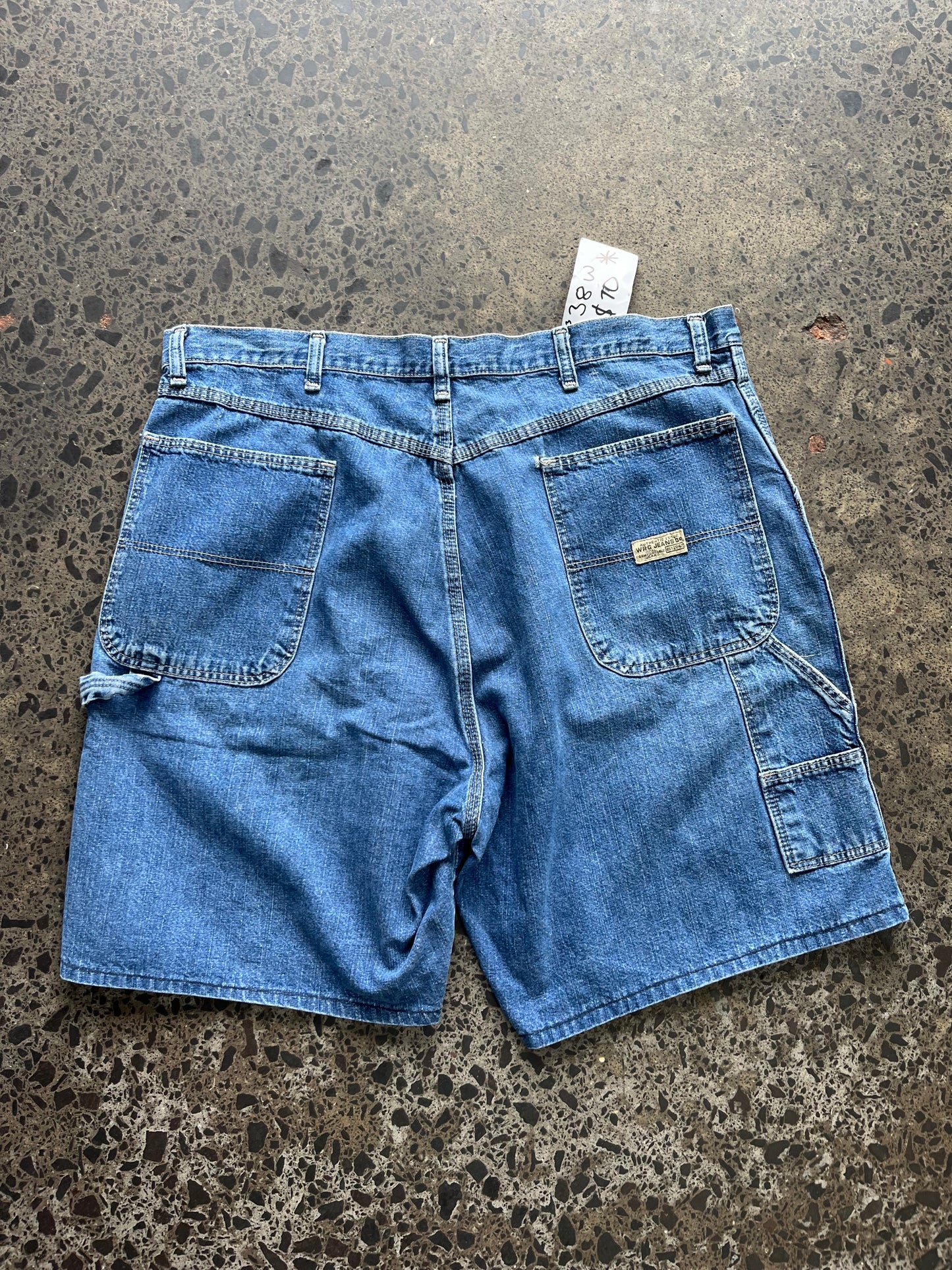 True Blue Wrangler Jorts - 38W
