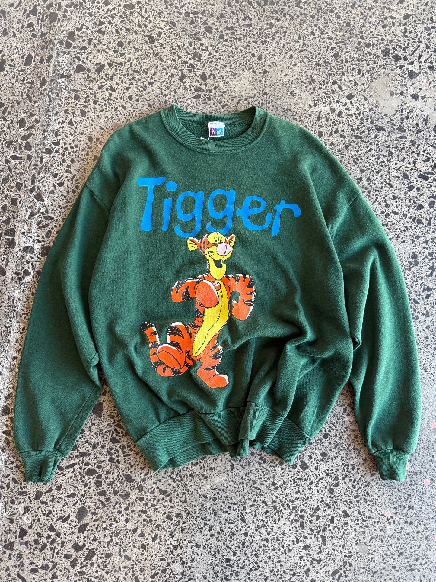 'Tigger' Graphic Crewneck Jumper - L