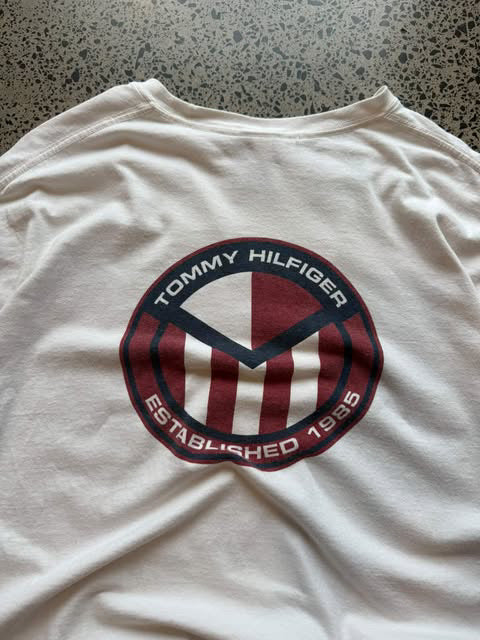 2003 Tommy Hilfiger Crest T-Shirt - 2XL