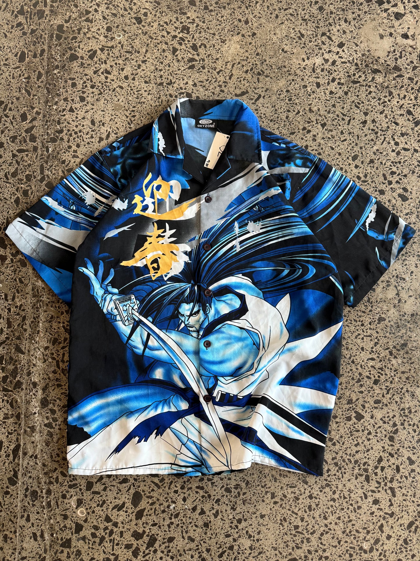 OxyZone Japanese Graphic Button up Shirt - M