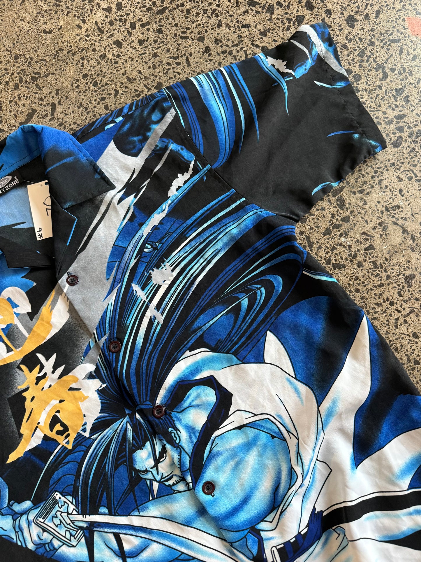 OxyZone Japanese Graphic Button up Shirt - M