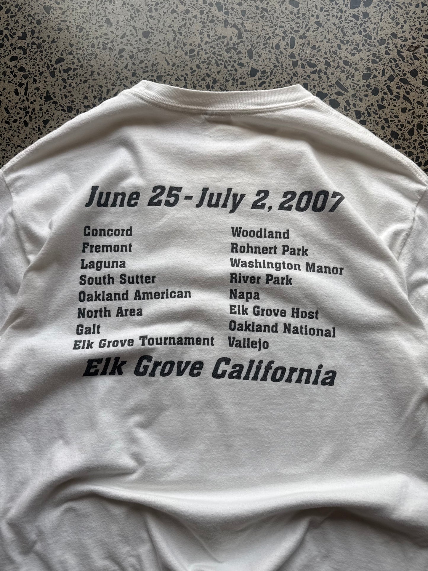 2007 North California State Baseball Graphic Tee - XL