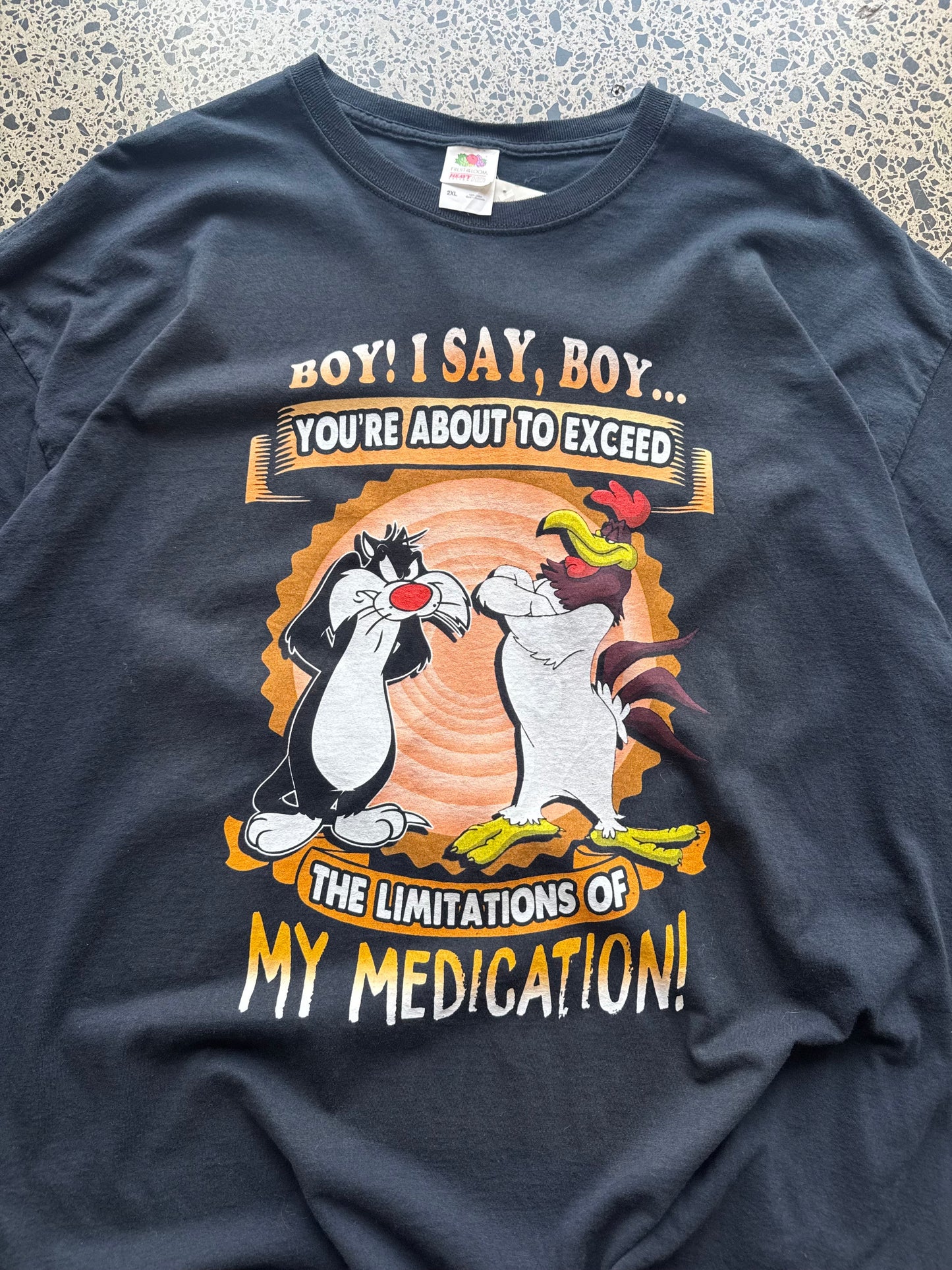 2010's Looney Toones Graphic Tee - 2XL