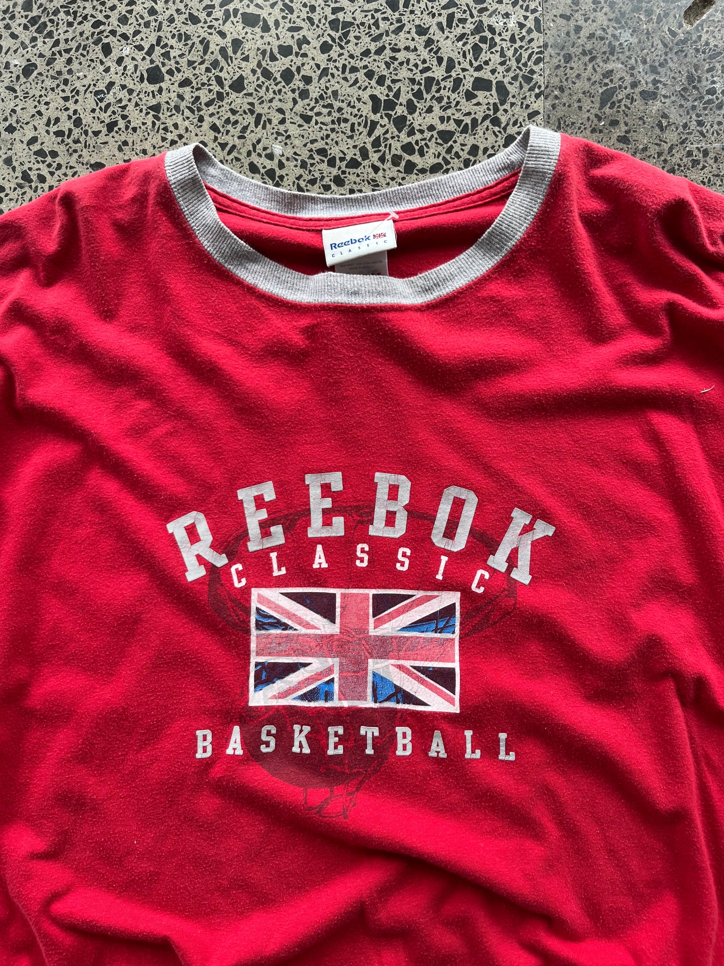 90's Reebok Union Jack Tee - 2XL