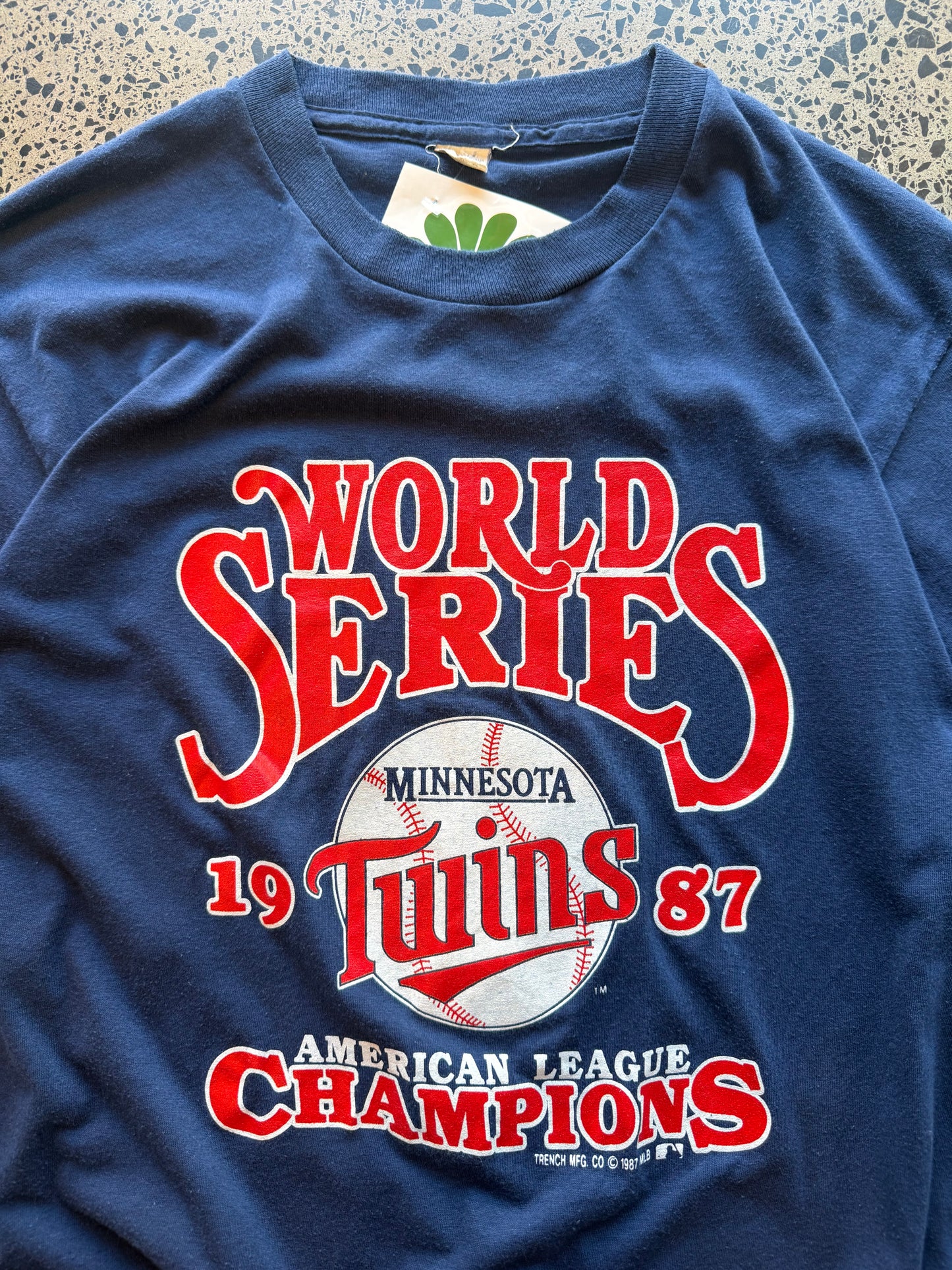 1980's Minnesota Twins World Series Baseball Tee - XL
