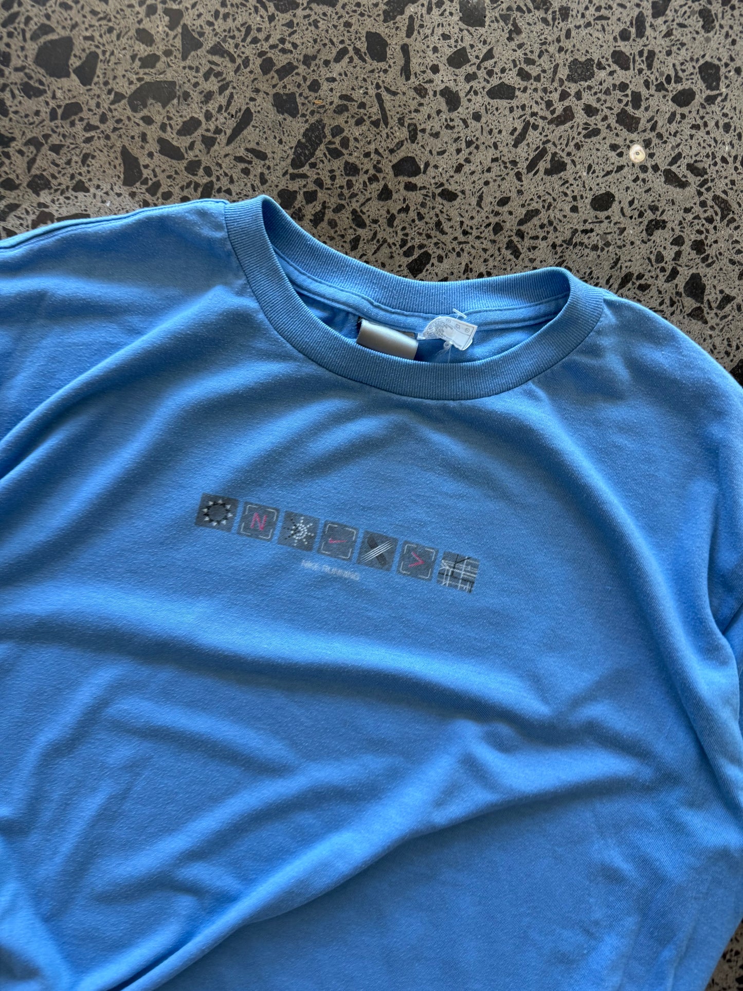 Baby Blue Nike Tee - XL