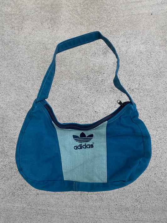 Denim and light blue Adidas Handbag