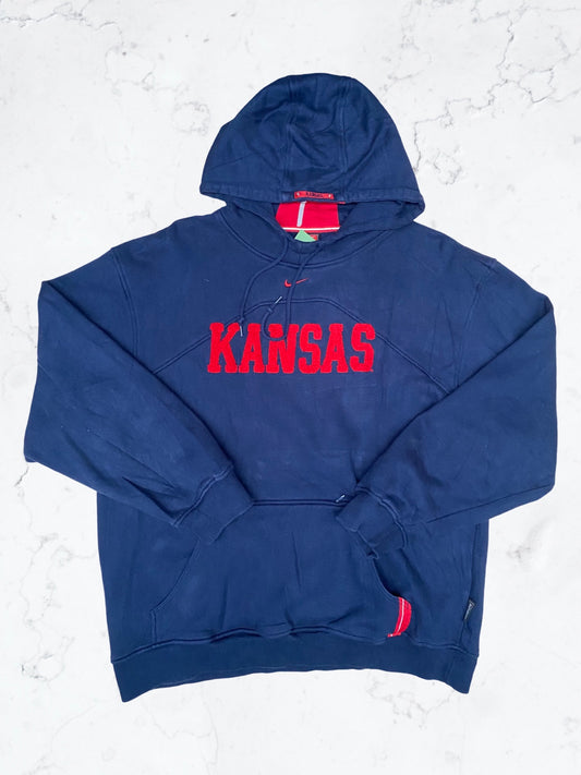 90's Nike Kansas Hoodie