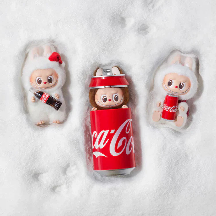 Labubu Pop Mart The Monsters Coca Cola Series Vinyl Face Single Blind Box