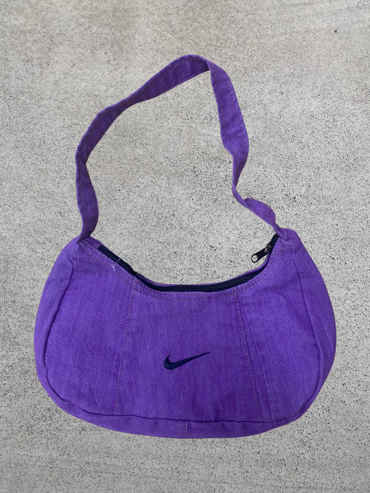 One of a kind Purple Nike handbag