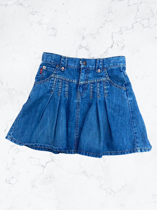 y2k Pleated Mini Skirt - XS
