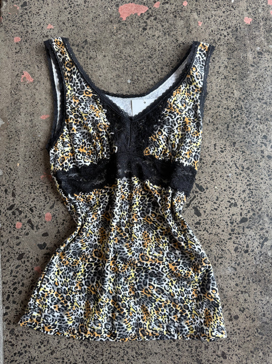 Cheetah Print Cami - L/XL