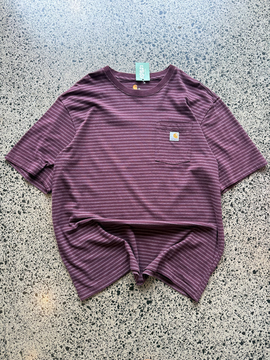 Carhartt Striped Pocket Tee - XL