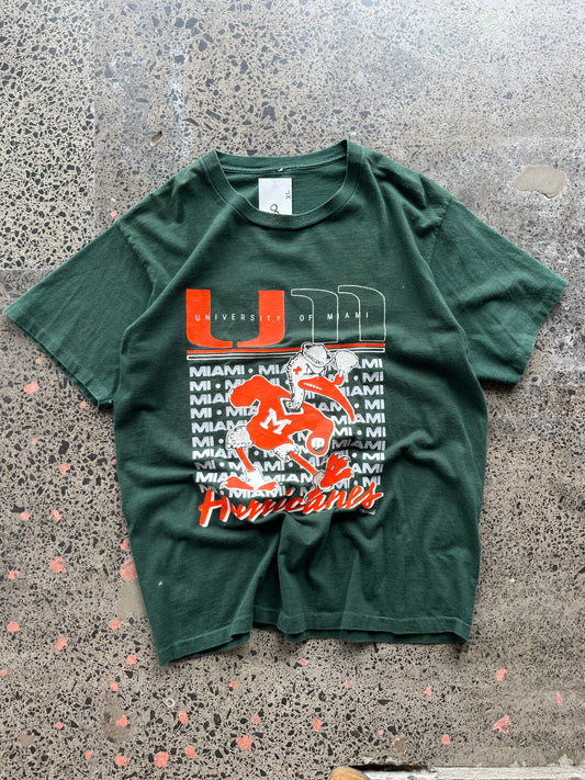 University of Miami Graphic Tee - XL