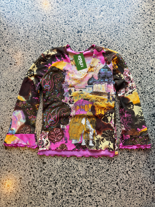 Fairycore Long-Sleeve Top - S