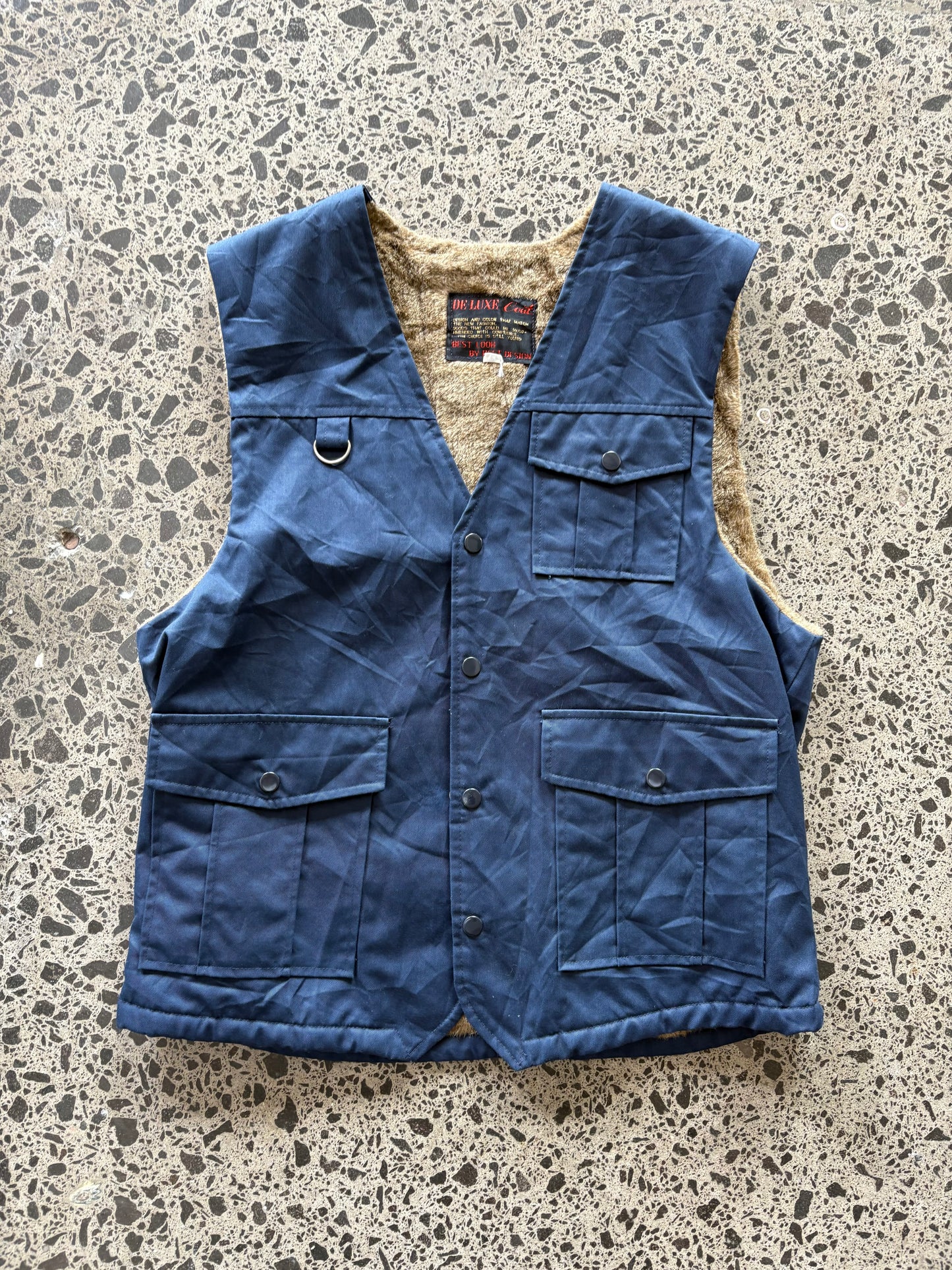 Japanese y2k 'Kanye Travis' Style Vest - L