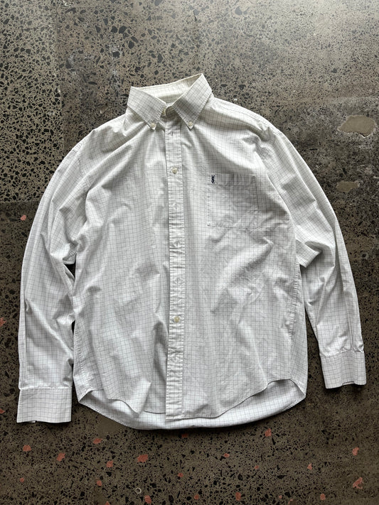 YSL Button Up Shirt - Large