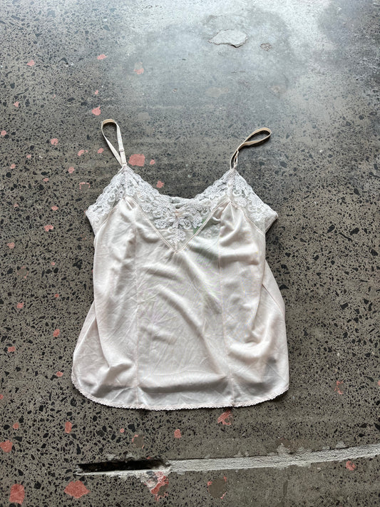 White lace cami M 