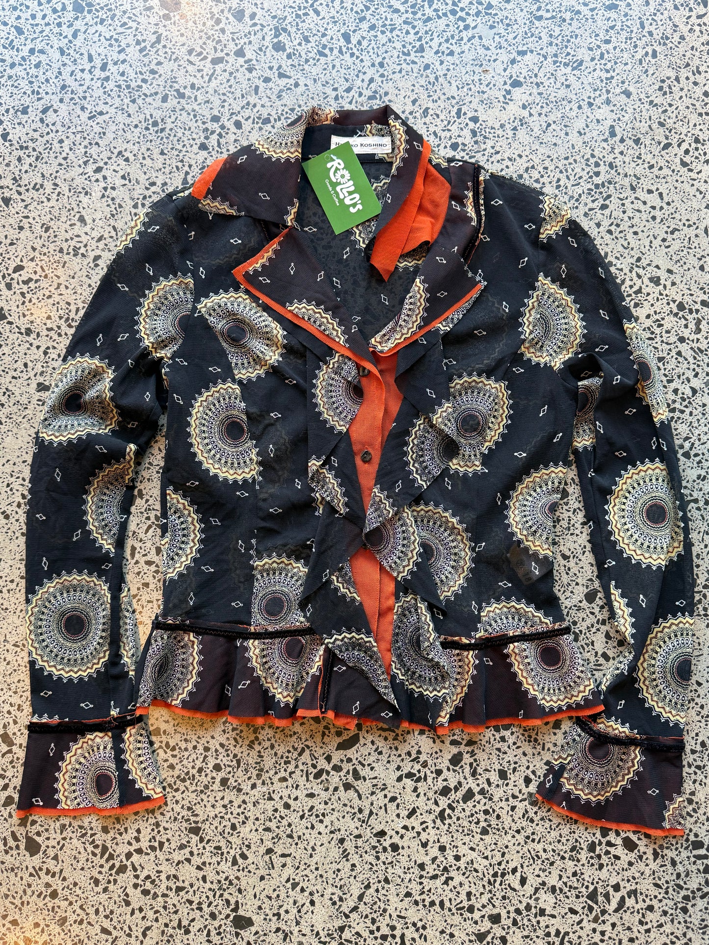 Kiroko Koshino Designer Top - S