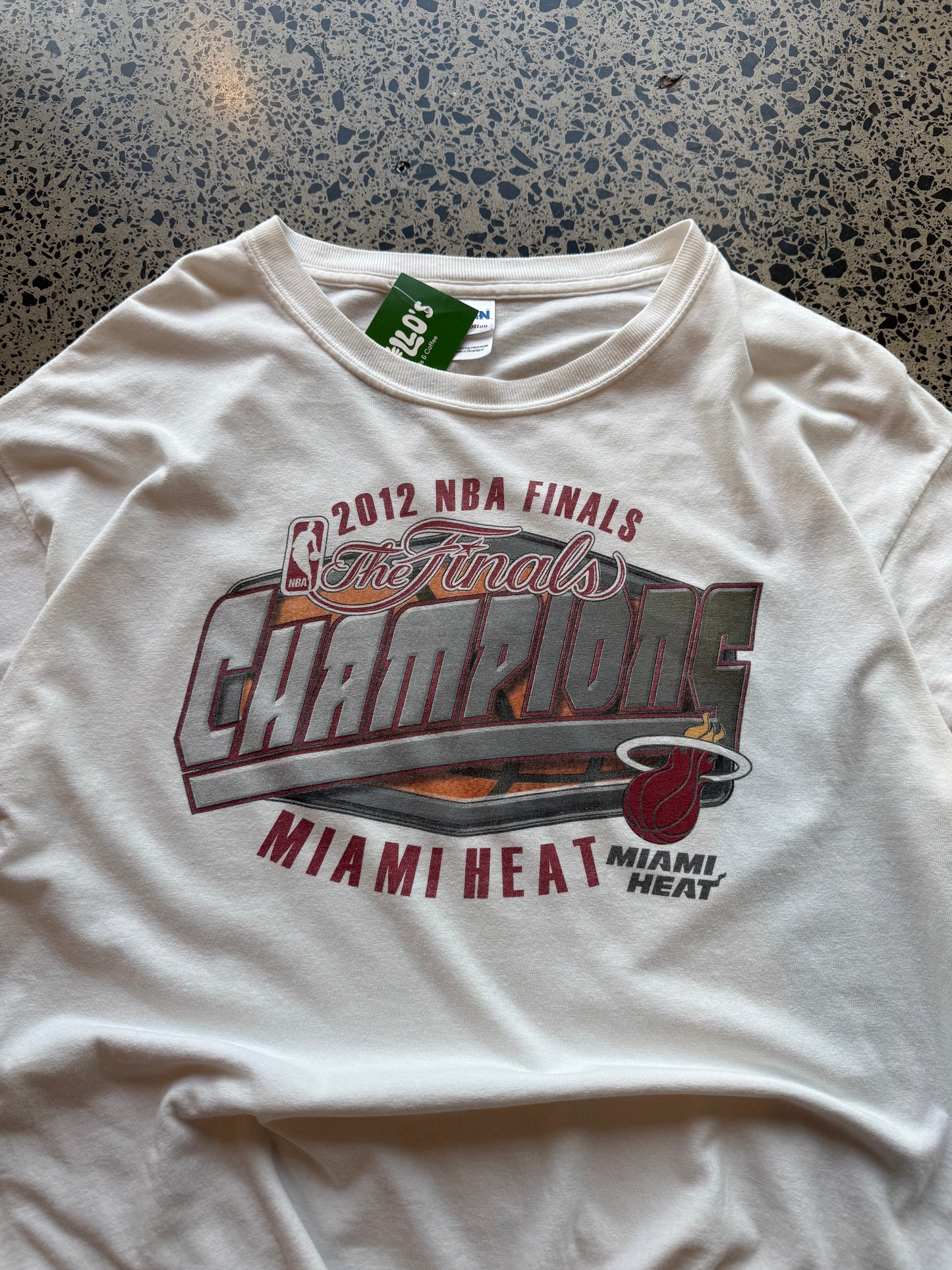 2012 Miami Heat NBA Champs Tee - L