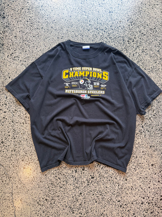 2006 5x Super Bowl Champions, Steelers Graphics T-Shirt - 2XL
