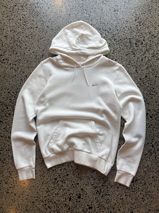  2010's Nike Swoosh hoodie in a white colour-way. 