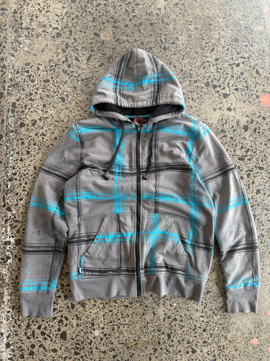 Tony Hawk Cyber y2k Earbud Fleece Hoody - M