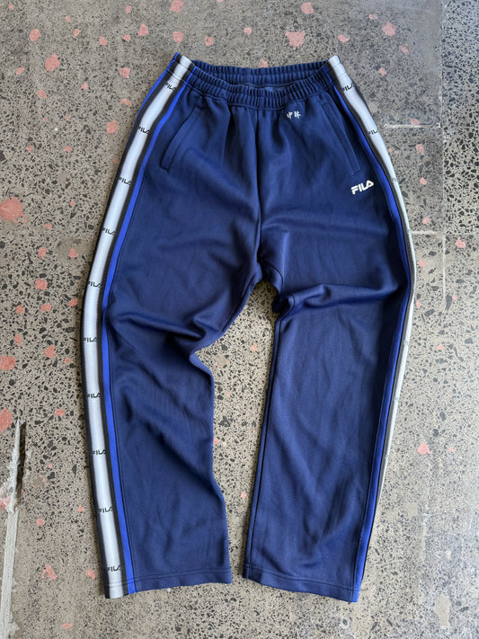 Women's y2k Blue Fila Trackies - M/L