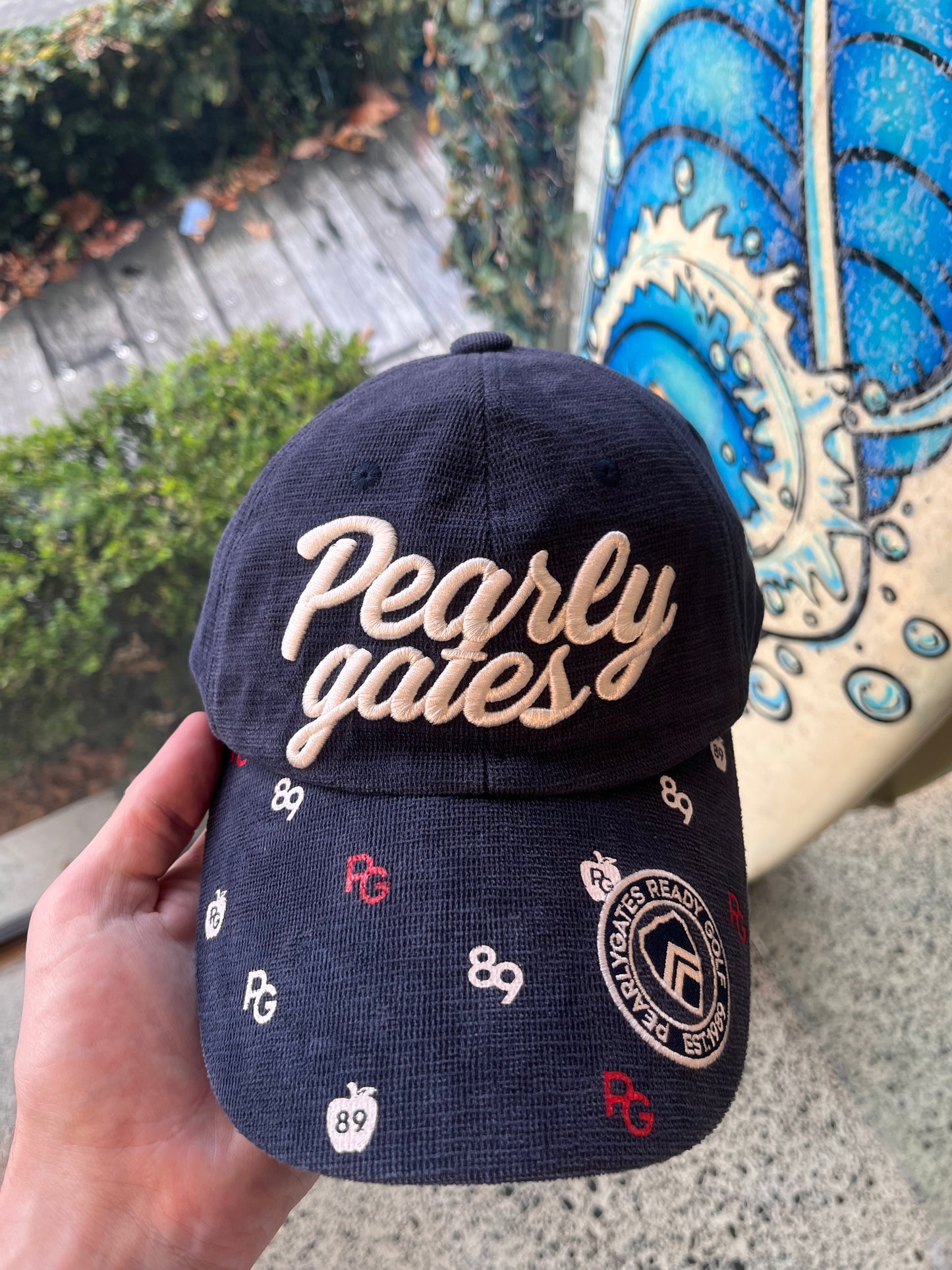 Navy 'Pearly Gates' Cap